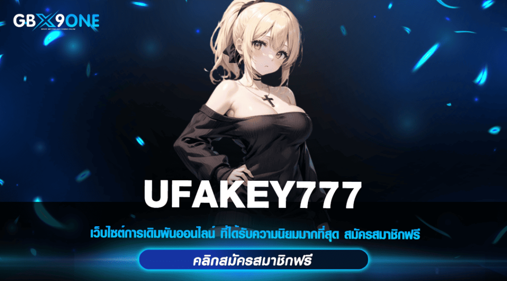 UFAKEY777 ทางเข้าหลัก สล็อตลิขสิทธิ์แท้ ระบบใหม่ เชื่อถือได้